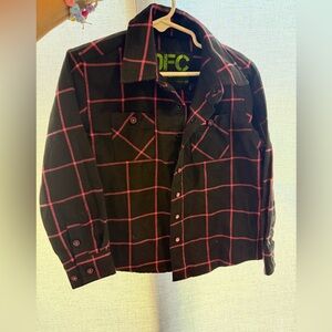 Dixxon youth Hope flannel button down